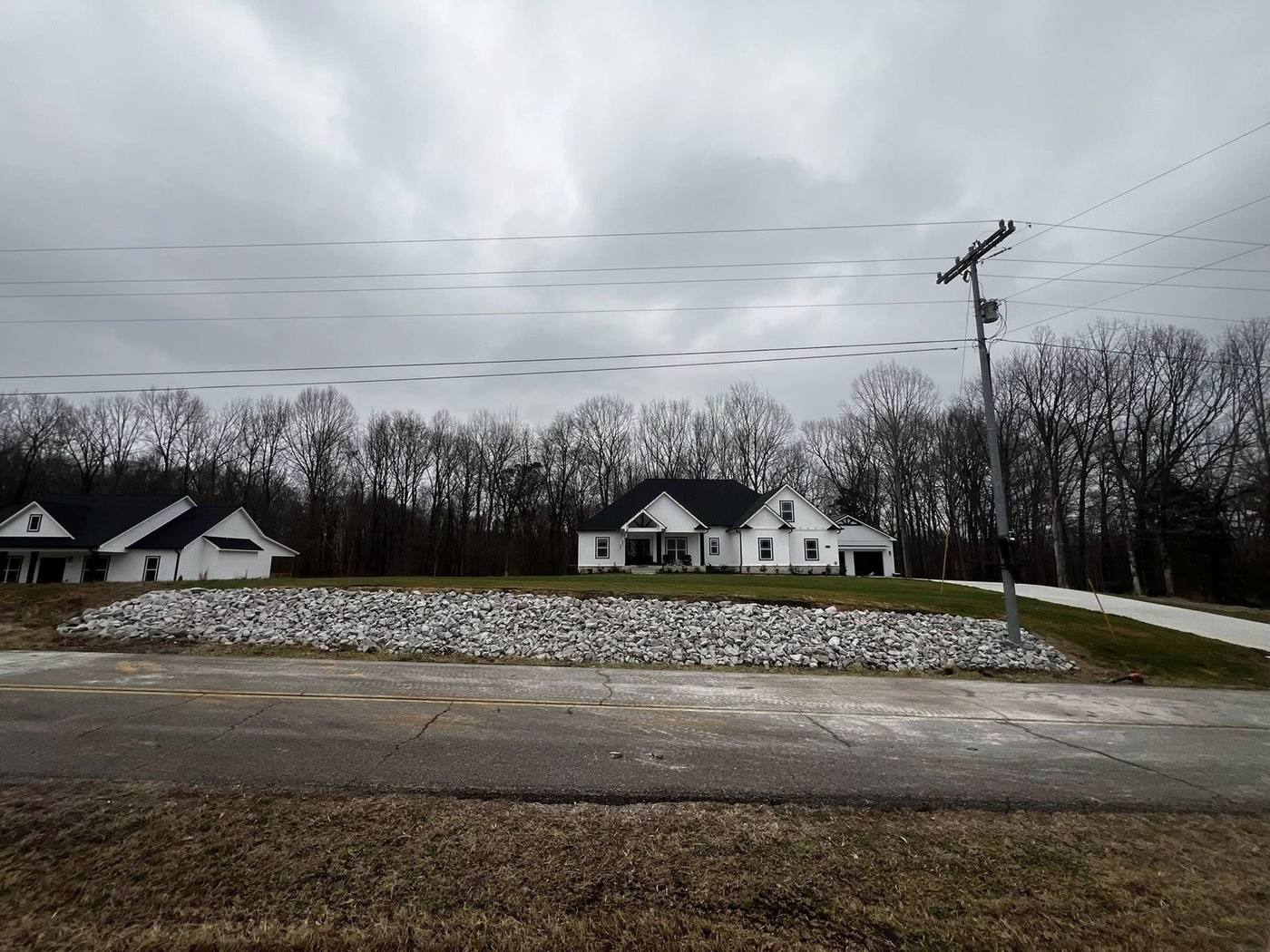 Rock Drainage project by Michael Way Acres in Middle Tennessee